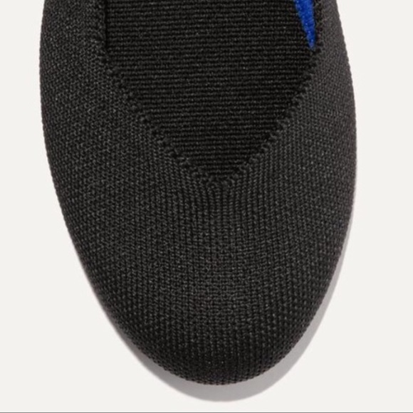 Rothy’s Flats Round Toe Solid Black Size 12W - Picture 4 of 11